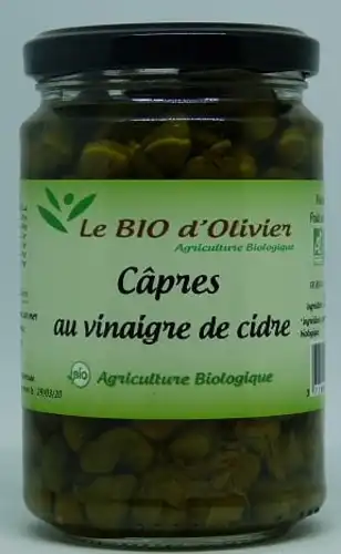 Câpres au vinaigre de cidre - vrac